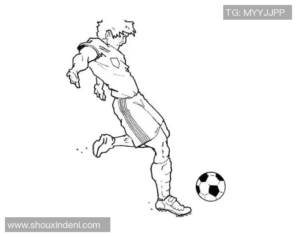 简笔画教程：轻松画出足球明星的简洁风格插图技巧分享